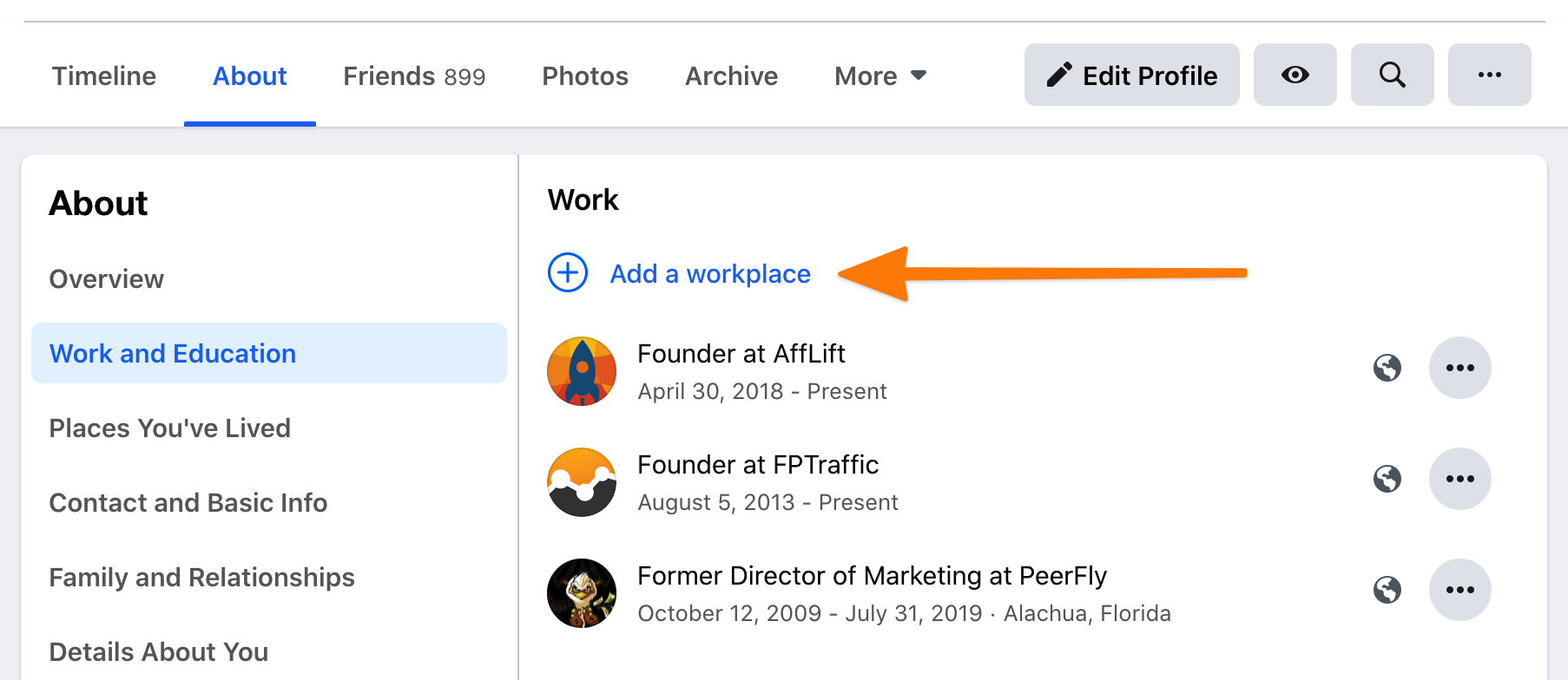 how to make your personal facebook into a page