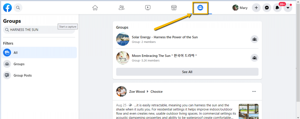 How to Join a Facebook Group as a Facebook Page