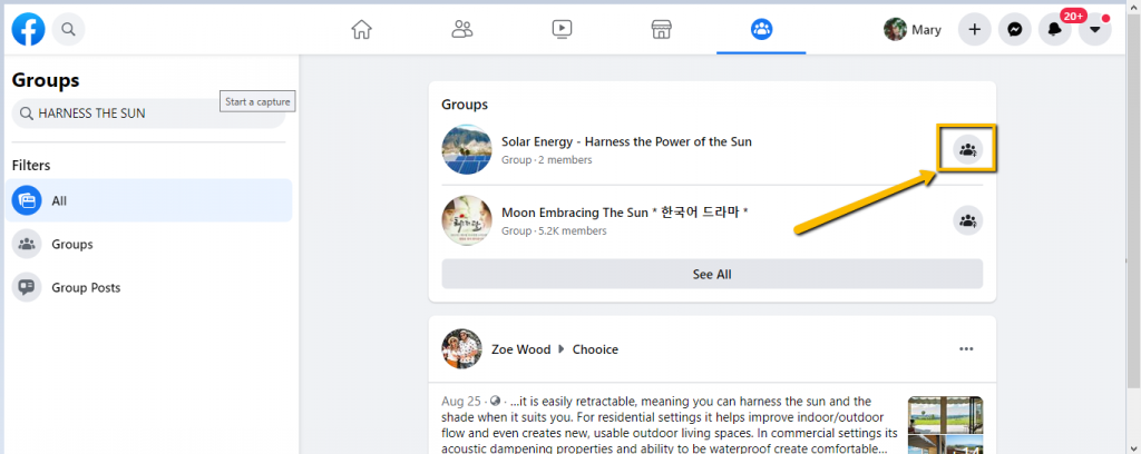 How to Join a Facebook Group as a Facebook Page
