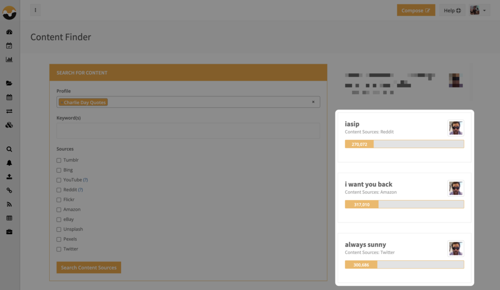 fptraffic content finder post reach